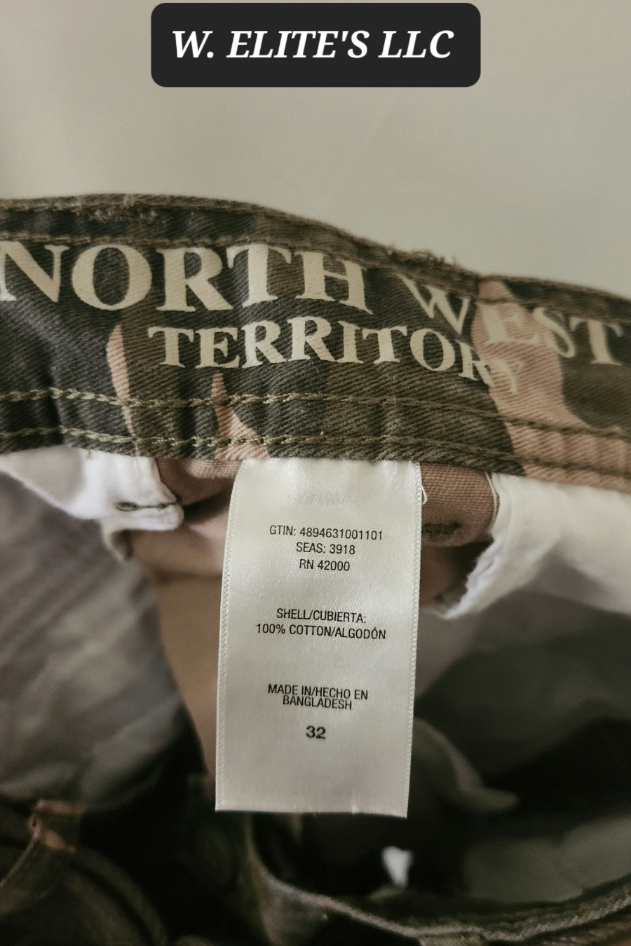 32 - Northwest Territory Camo shorts