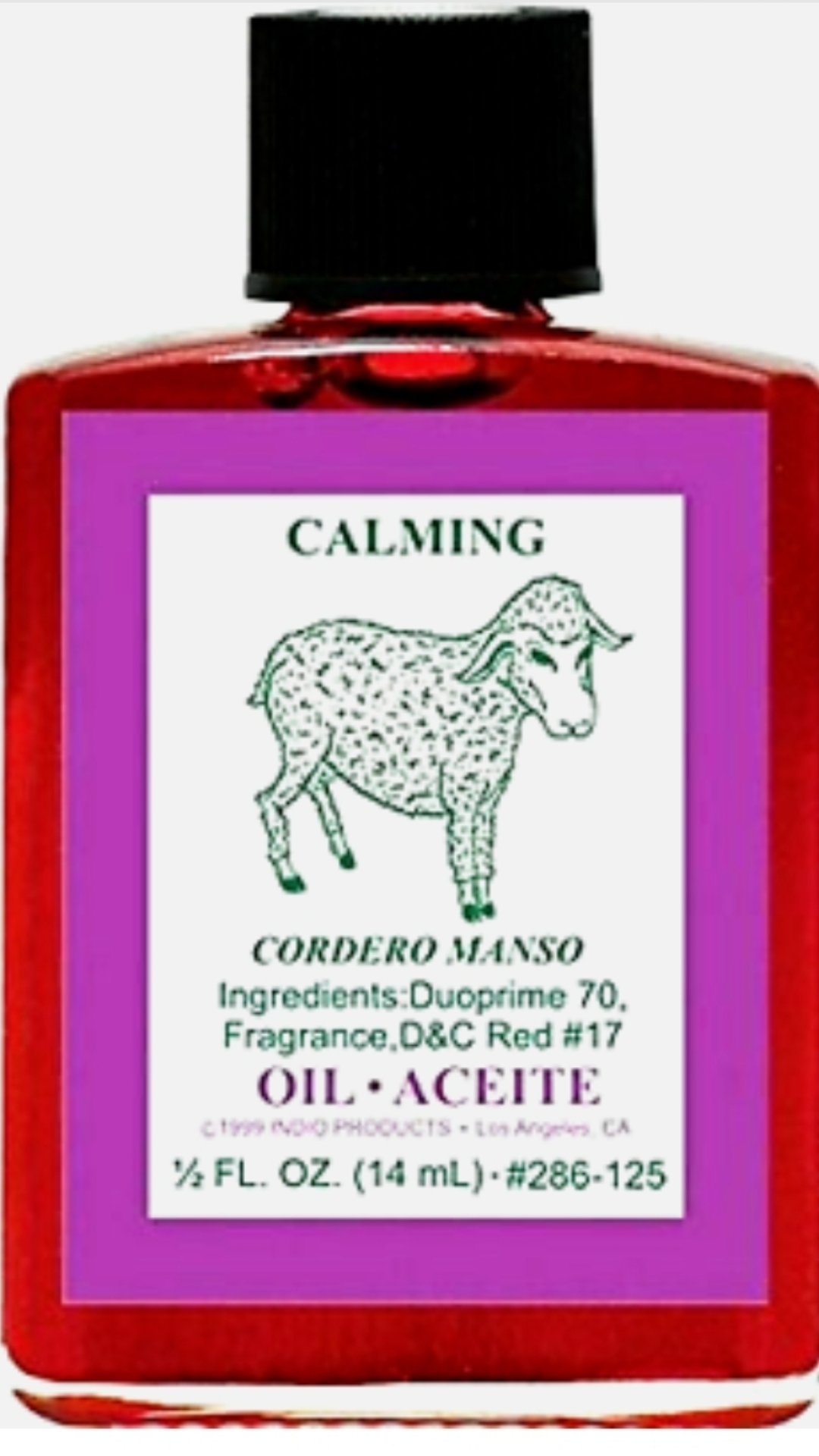 Calming oil