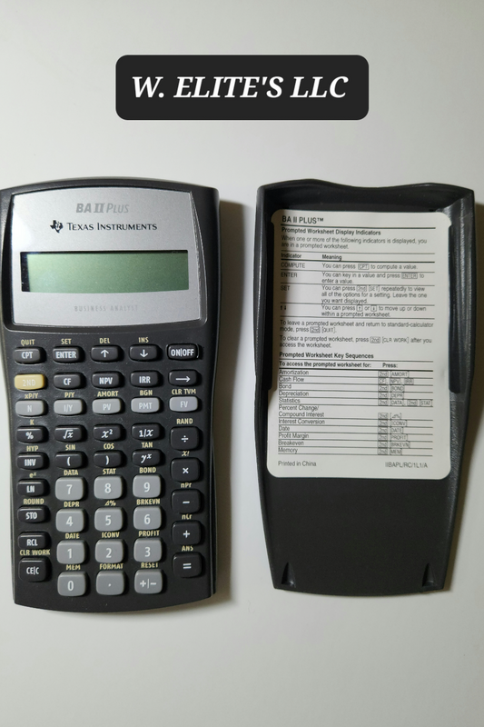 Texas Instruments BA-II Plus Calculator
