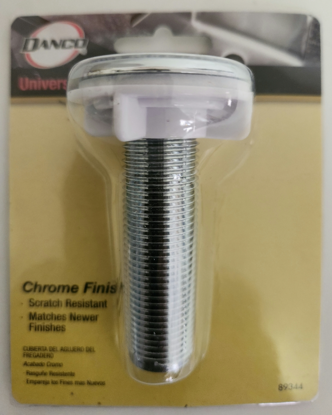 Sink hole cover - Chrome finish