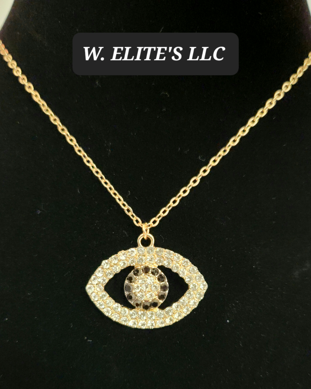 Bling - Evil eye necklace