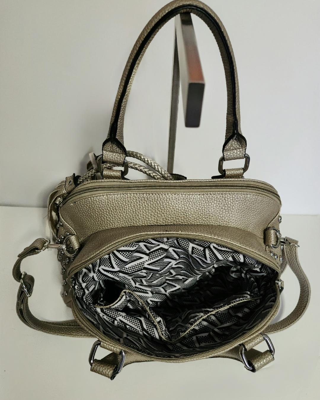 Large leather bag