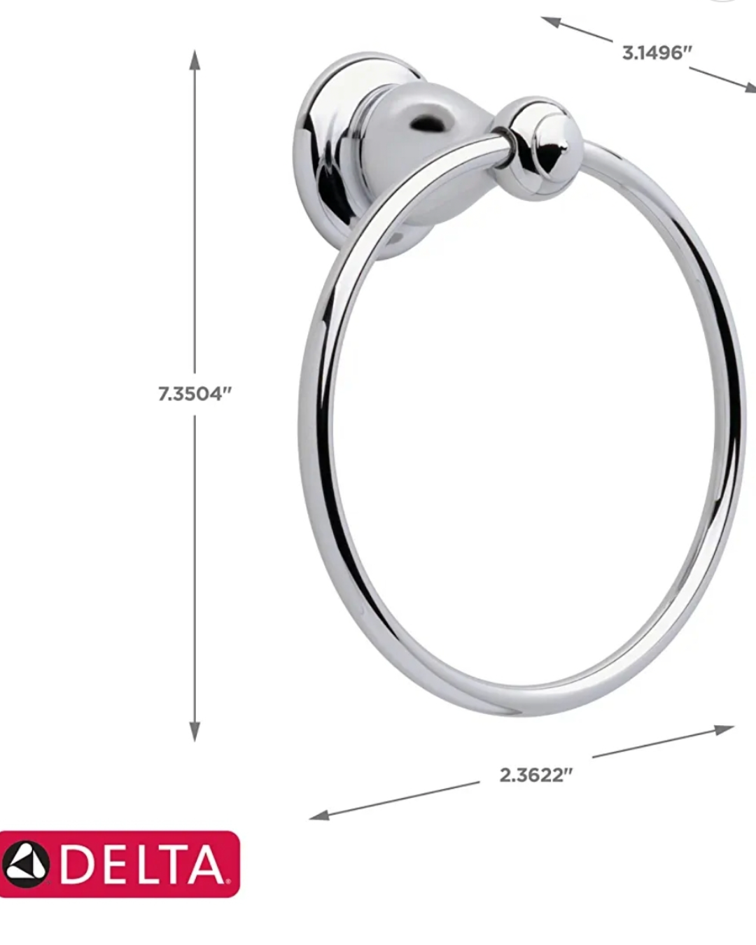Chrone Towel Ring