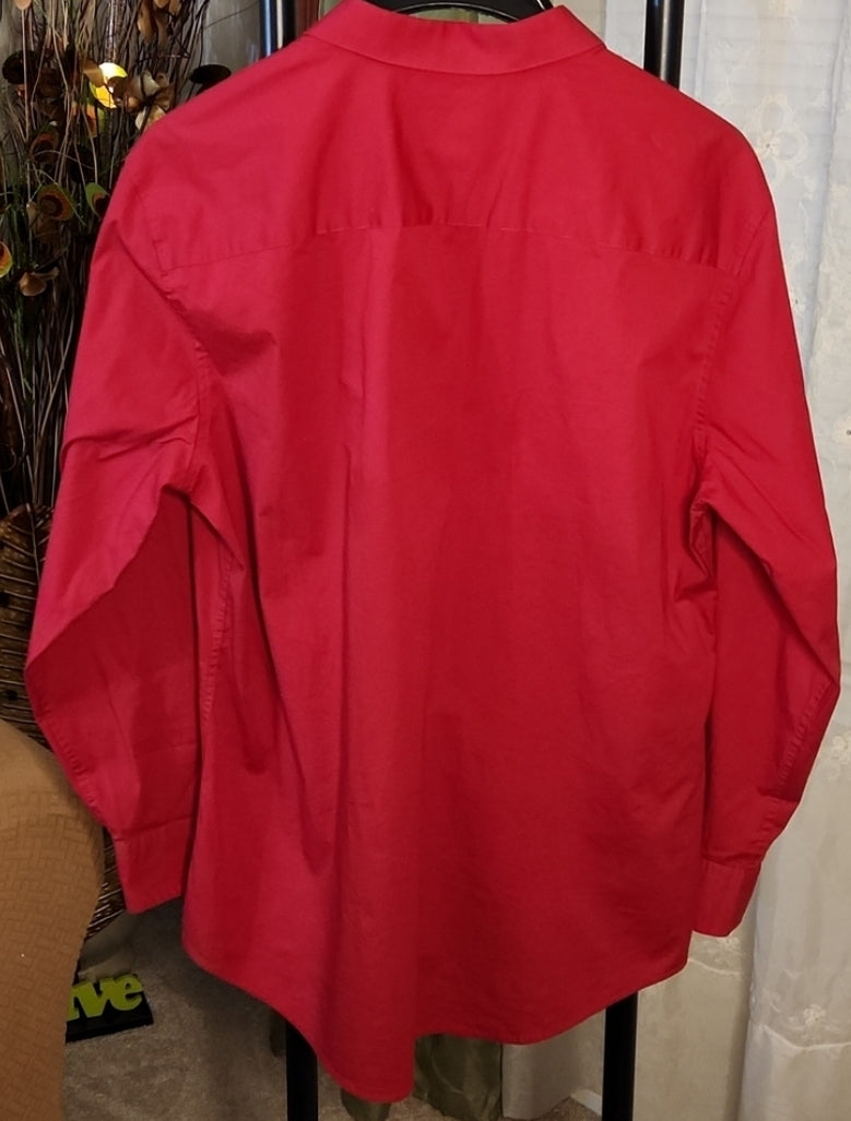 L - Afani Men's Button Down shirt