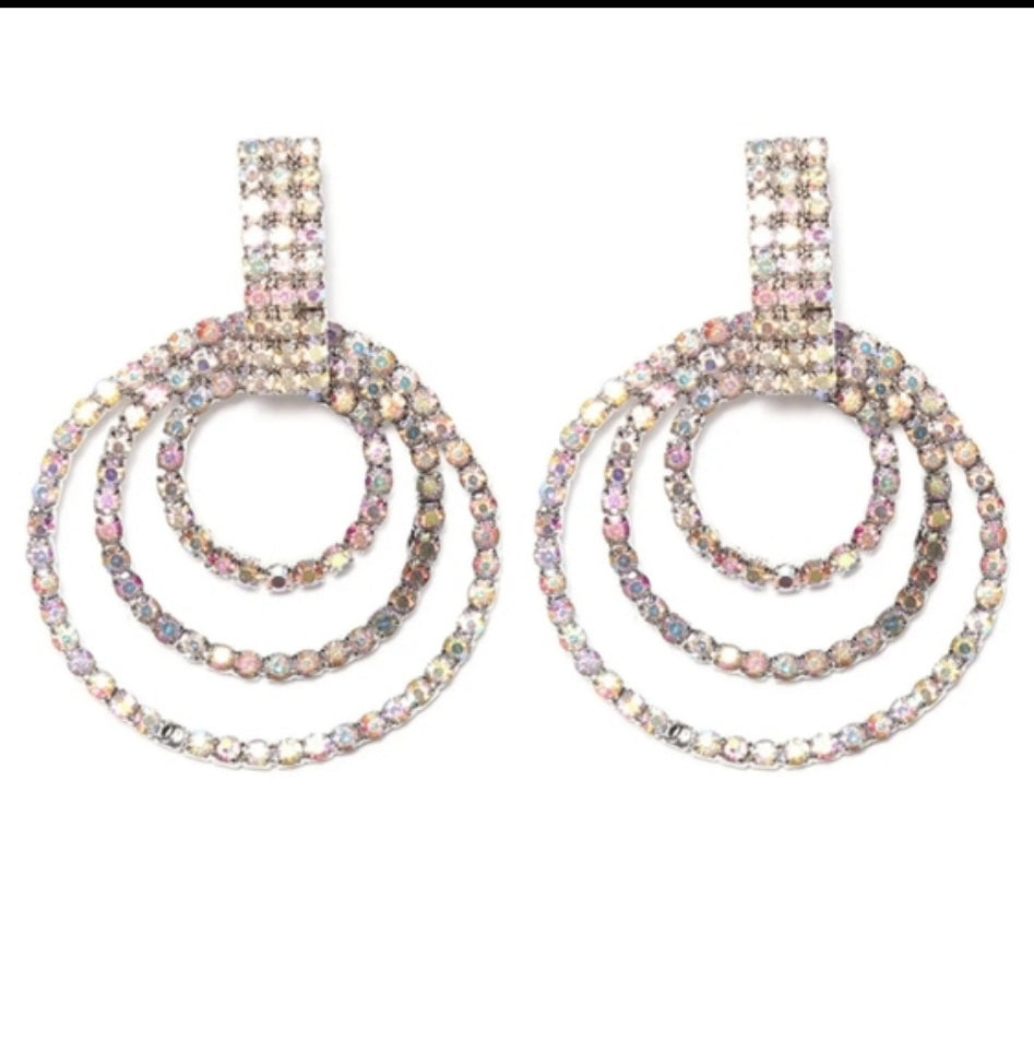 Circle earrings