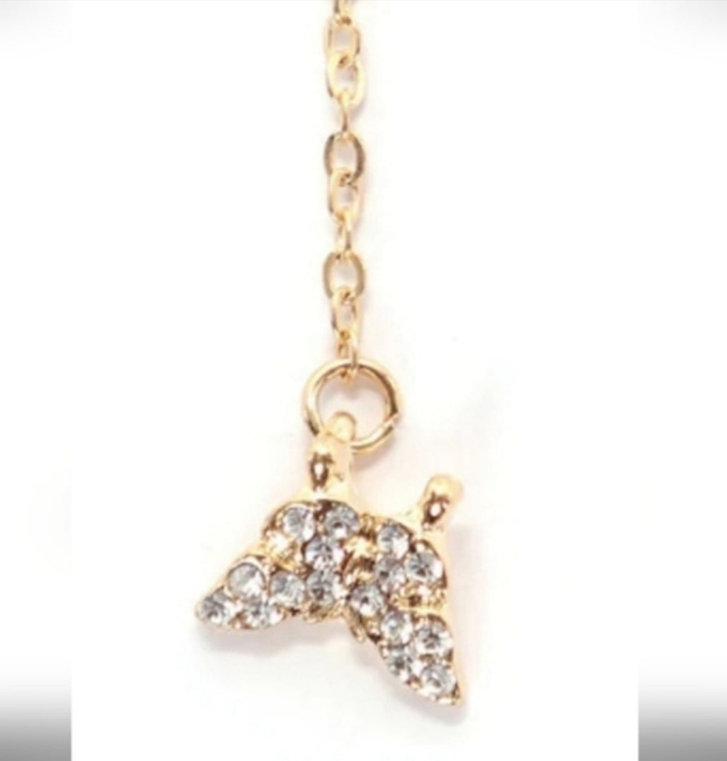 1 pair - Butterfly Ear cuff