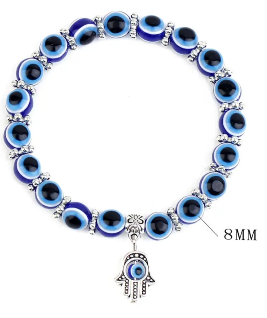 Evil eye bracelet
