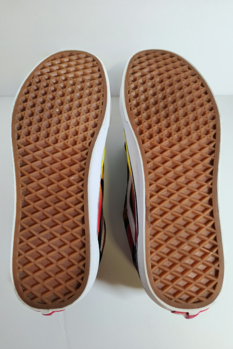 9 - Old Skool Vans Flame Shoes