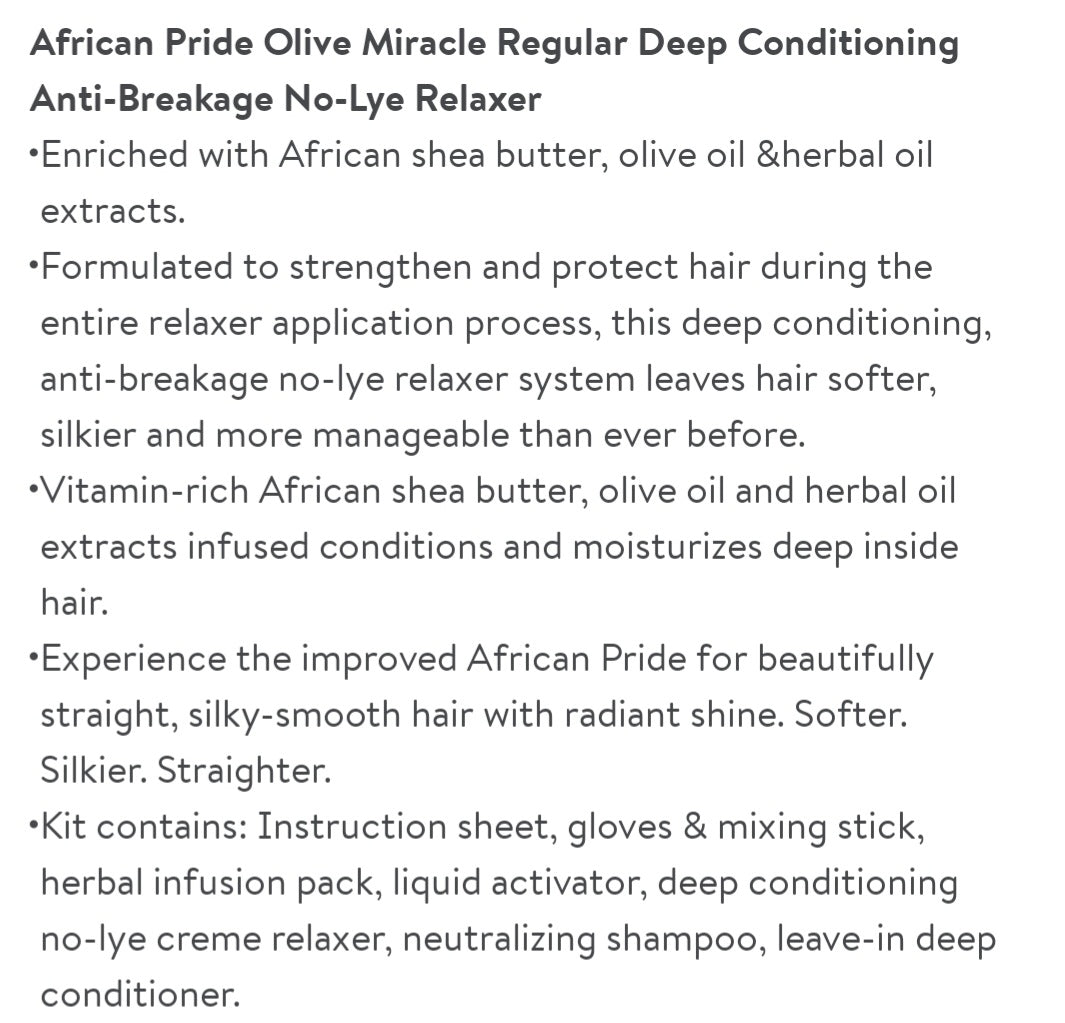 African Pride - Relaxar (Regular Strength)
