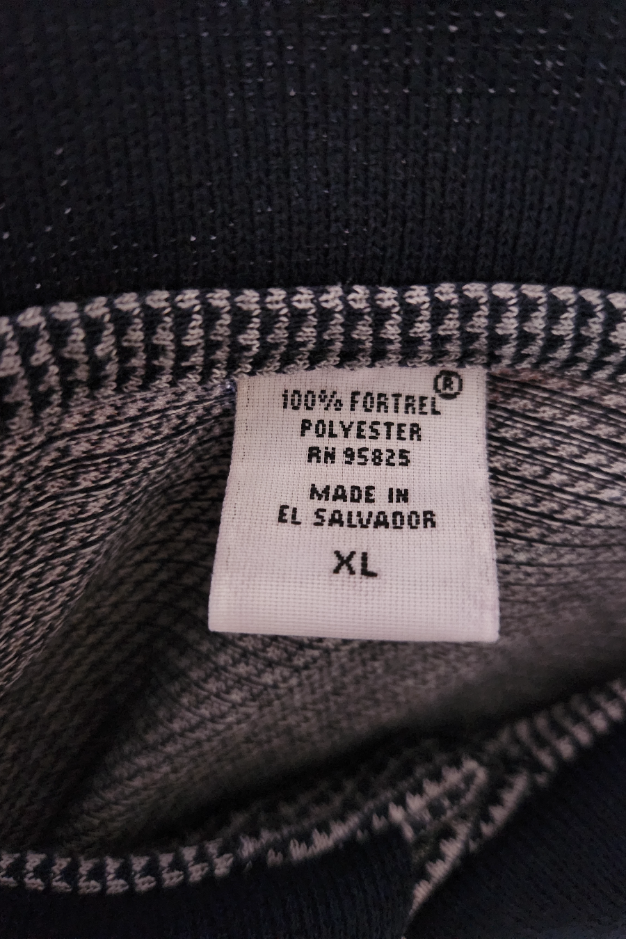 XL - Blue/White Polo