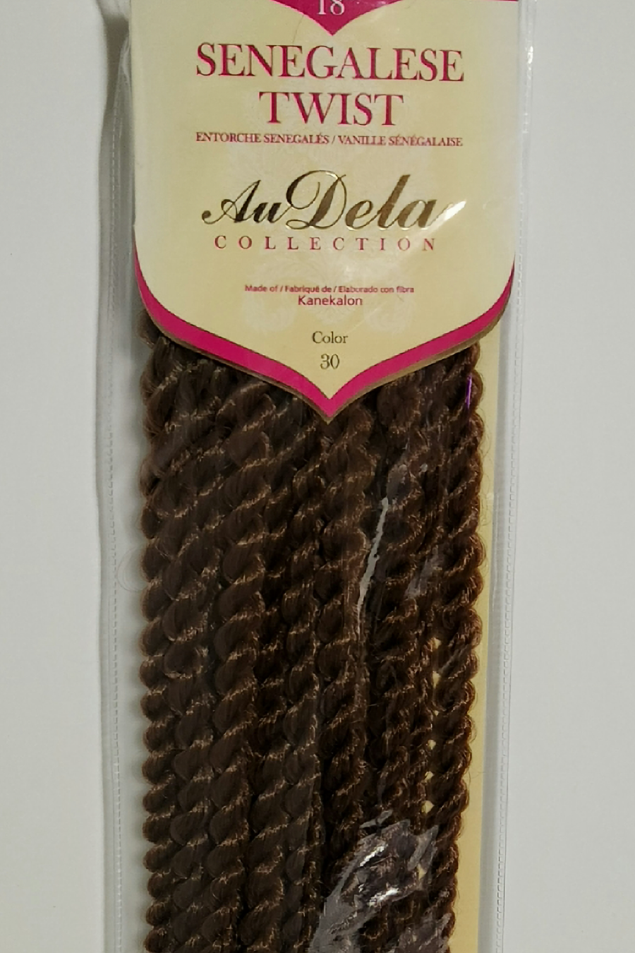 18" Crochet Senegalese twist - Color 30