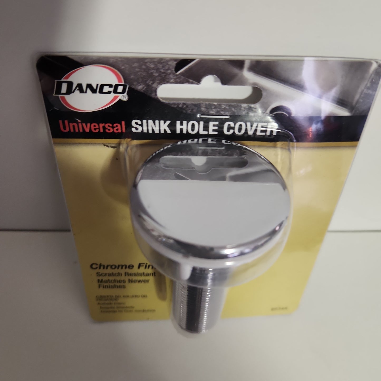 Sink hole cover - Chrome finish