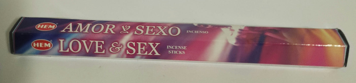 Love & Sex Incense (Amor & Sexo)