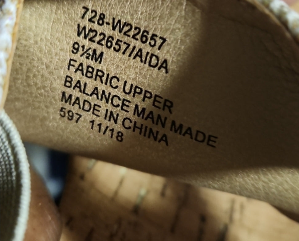 Size 9 1/2 - Wedge Sandals