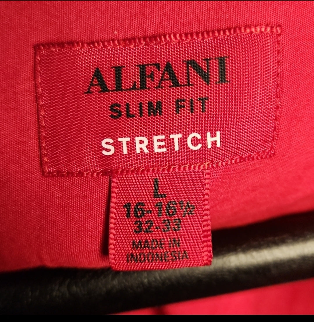 L - Afani Men's Button Down shirt