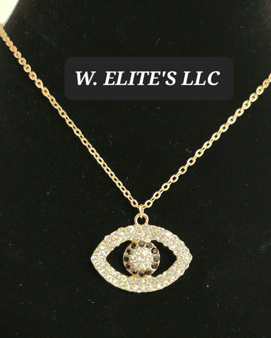 Bling - Evil eye necklace